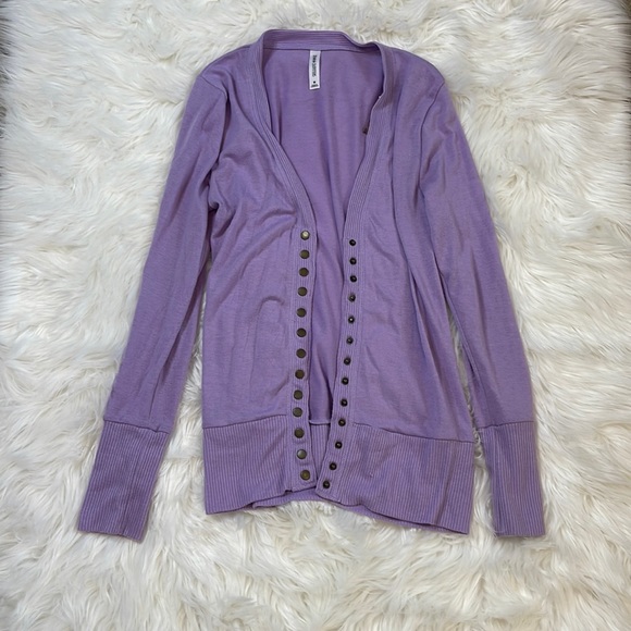 Lavender Cardigan - Picture 2 of 5